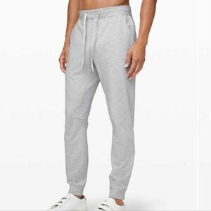 Lululemon City Sweat Jogger French Terry 27" Heathered Ultra Light Grey Medium
